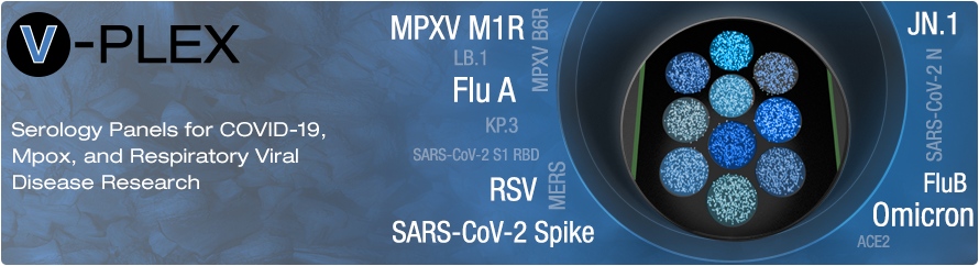V-PLEX: Serology Assays for COVID-19, Mpox, and Respiratory Viral Disease Research